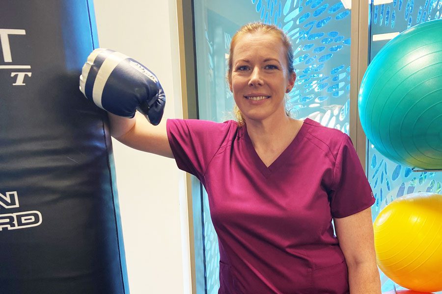 STARS physio Cheryl Costello