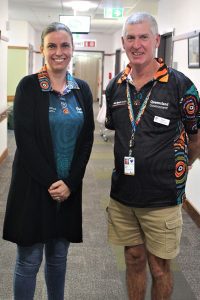 Leanne Ngaropo with Glenn Ellis