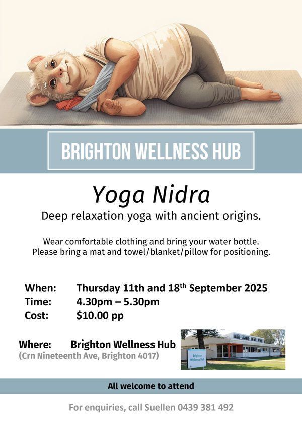 Flyer - Thursday Yoga Nidra
