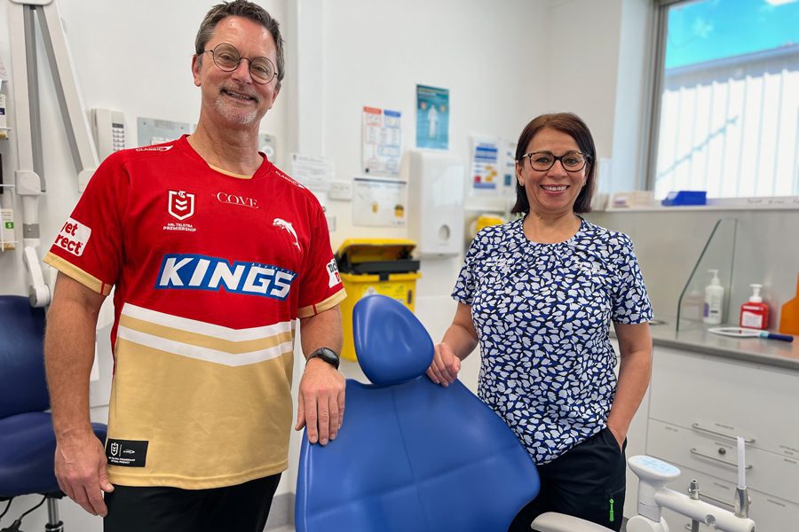 Redcliffe Dental Clinic Senior Dentist Rick Harden and Clinical Assistant Selma Andrew combine to bring highly patient centric and culturally considerate care to their patients